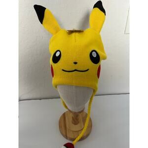 Bioworld Pokemon Pikachu Laplander Cosplay Beanie Cap Hat One Size Licensed New